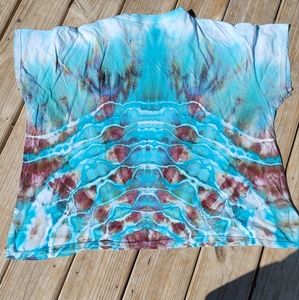 2XL ice dyed tshirt